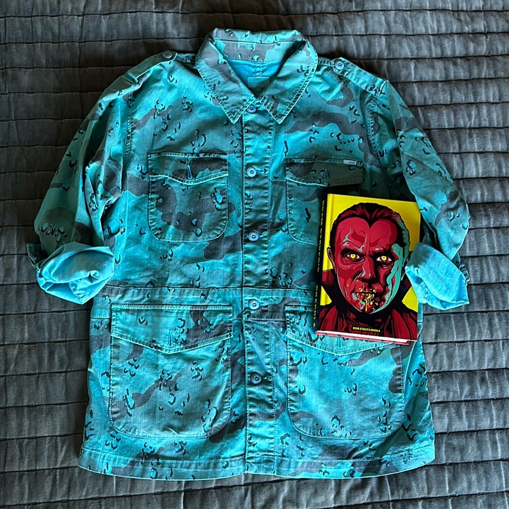 Mother Camo utility army jacket